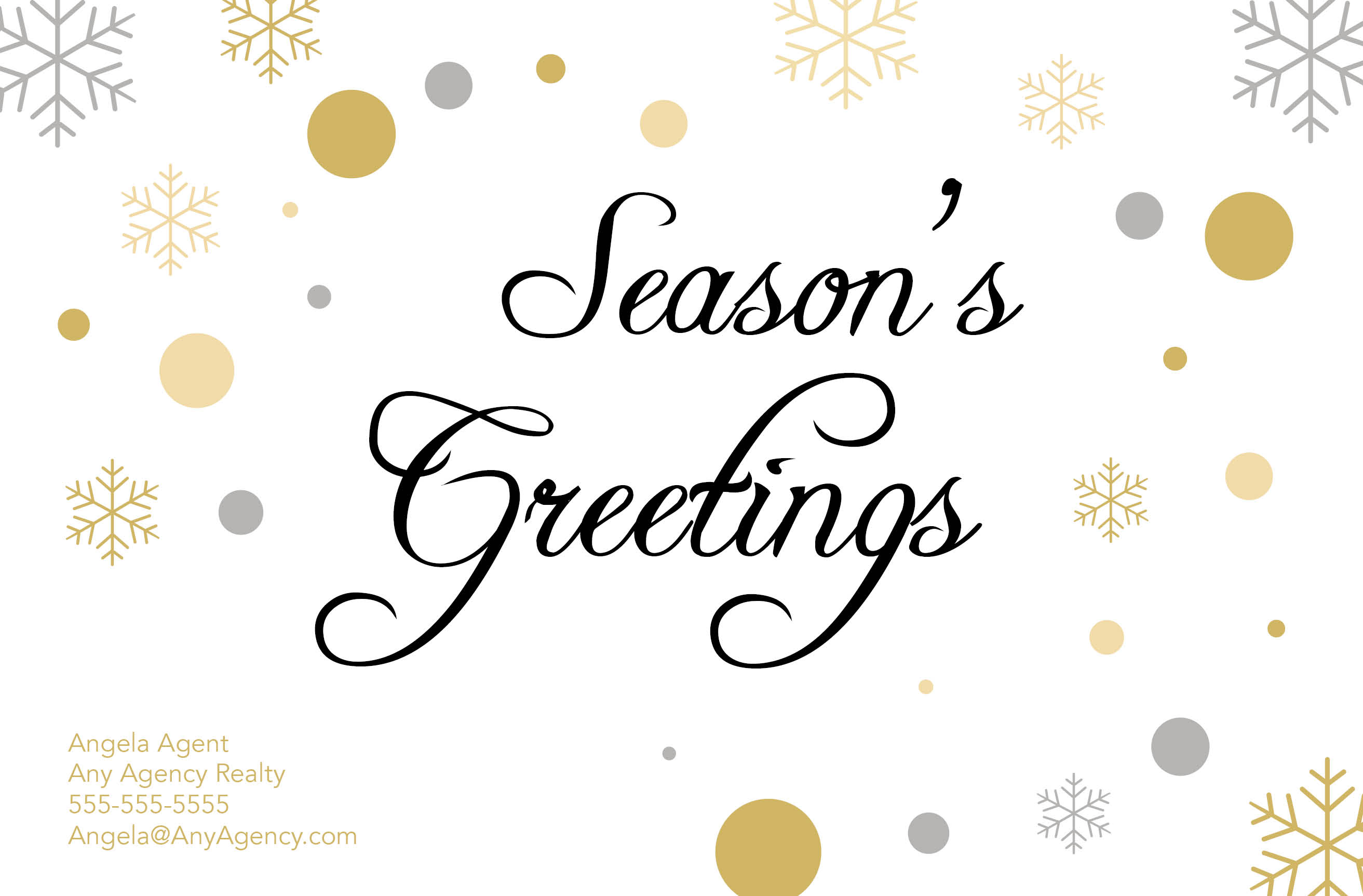 Golden Season's Greetings